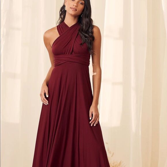 Lulus convertible tricks of the trades maxi dress - Picture 6 of 7